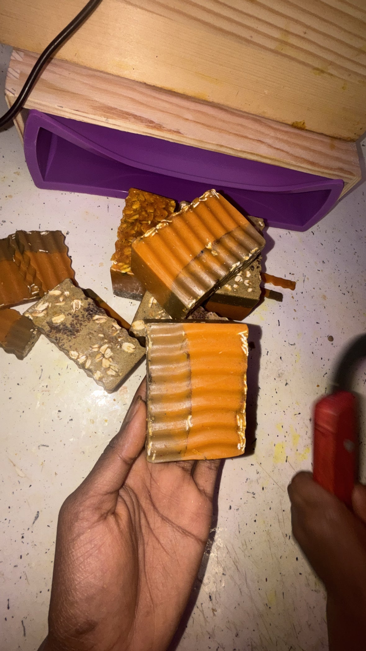 Rose turmeric oat bar